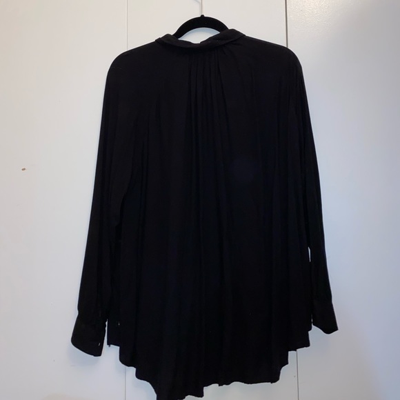 Black Button-Up - Picture 2 of 2